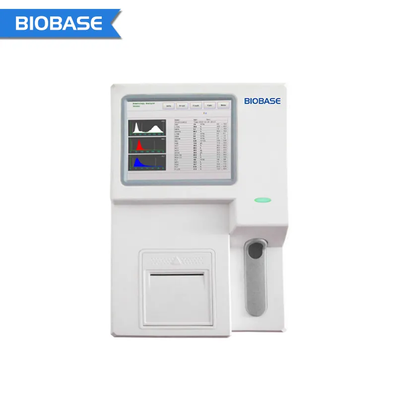 BIOBASE 중국 휴대용 혈액 테스트 완전 자동 혈액 분석기 소변 임상 분석기