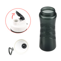 Bouteille d'eau de sport 500ML en gros Camping course à pied vélo boisson bouteille d'eau produits tendance Logo personnalisé bouteille d'eau