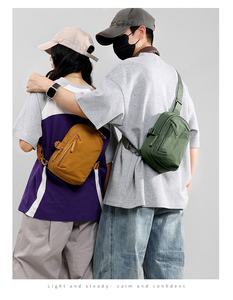 กระเป๋าสะพายไนลอนกันน้ำคุณภาพสูง, กระเป๋าใส่โทรศัพท์แบบสะพายข้าง, กระเป๋ากีฬา, กระเป๋าคาดเอวโพลีเอสเตอร์ B-3361 - Product Image 6