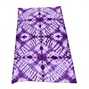 Pañuelo/Hijab de Algodón para Mujer al por Mayor, con Estampado Geométrico de Diamantes y Tie-Dye, Ligero, Transpirable y Suave, 110x200cm, Color Personalizado, OEM - Product Image 2