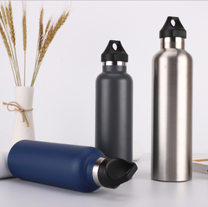 <span class=keywords><strong>Amazon</strong></span> Venta caliente <span class=keywords><strong>600</strong></span> <span class=keywords><strong>ml</strong></span> Senderismo Camping Doble pared Acero inoxidable Bebida deportiva Botella de agua - Product Image 4