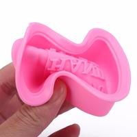 Handgemachte DIY 3D Quadratische Silikonform Einweg-Fondant-Kuchen-Dekorationswerkzeuge für Seifen- und Süßigkeitenherstellung