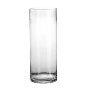 Vaso de vidro reto