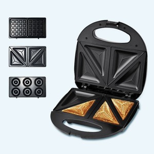 เครื่องทำวาฟเฟิลแบบแผ่นคลาสสิก 110V เครื่องทำอาหารเช้าอเนกประสงค์ไฟฟ้าสำหรับใช้ในบ้าน - Product Image 2