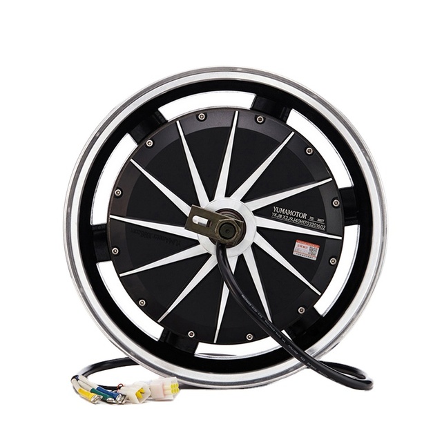 14 Inch 3000W 72V High Rpm Brushless Dc Electric Scooter Motorcycle Wheel Hub Motor