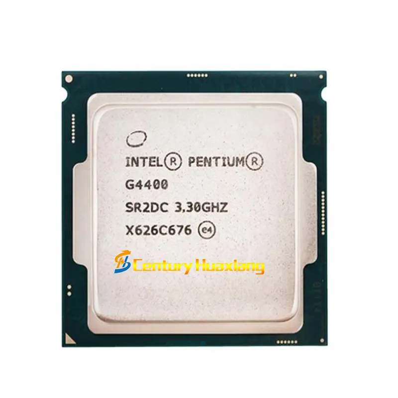 Intel cpu g4400, processador lga 1151desktop cpu dual-core cpu 3.3ghz g4930 g3900 g4400 g4560 g4600 g4900 g4400t g3930