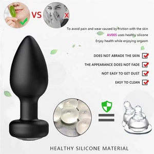 Consolador de Control remoto Popular, vibrador Anal, tapón Anal, masajeador de próstata para hombres, masturbador femenino, Juguetes sexuales para adultos para mujeres, hombres y homosexuales - Product Image 3