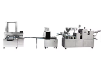Machine industrielle commerciale mini automatique pour la fabrication de baguettes, ligne de production de pain français et de pain grillé pour équipement de boulangerie