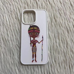Per <span class=keywords><strong>iPhone</strong></span> 16 15 14 13 12 <span class=keywords><strong>11</strong></span> Custom custodia per telefono TECNO SPARKGO1 POP9 HOT50I TPU lusso africano donna - Product Image 6