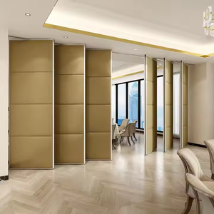 Tùy chỉnh cách âm tự động di chuyển tường phân vùng thương mại hệ thống phân vùng mô-đun thông minh hiện đại mới - Product Image 3