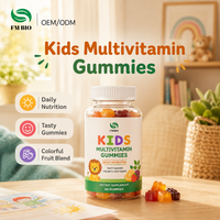 Gommes multivitaminées pour enfants au goût de fruits naturels, riches en micronutriments, pour soutenir l'apport nutritionnel quotidien des enfants