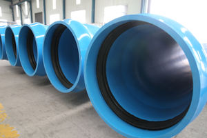In China Hergestellte Hochdruck-PVC-UH 110 Vollformat Blaue Industrielle Wasserversorgungs- und Abflussrohre - Product Image 6