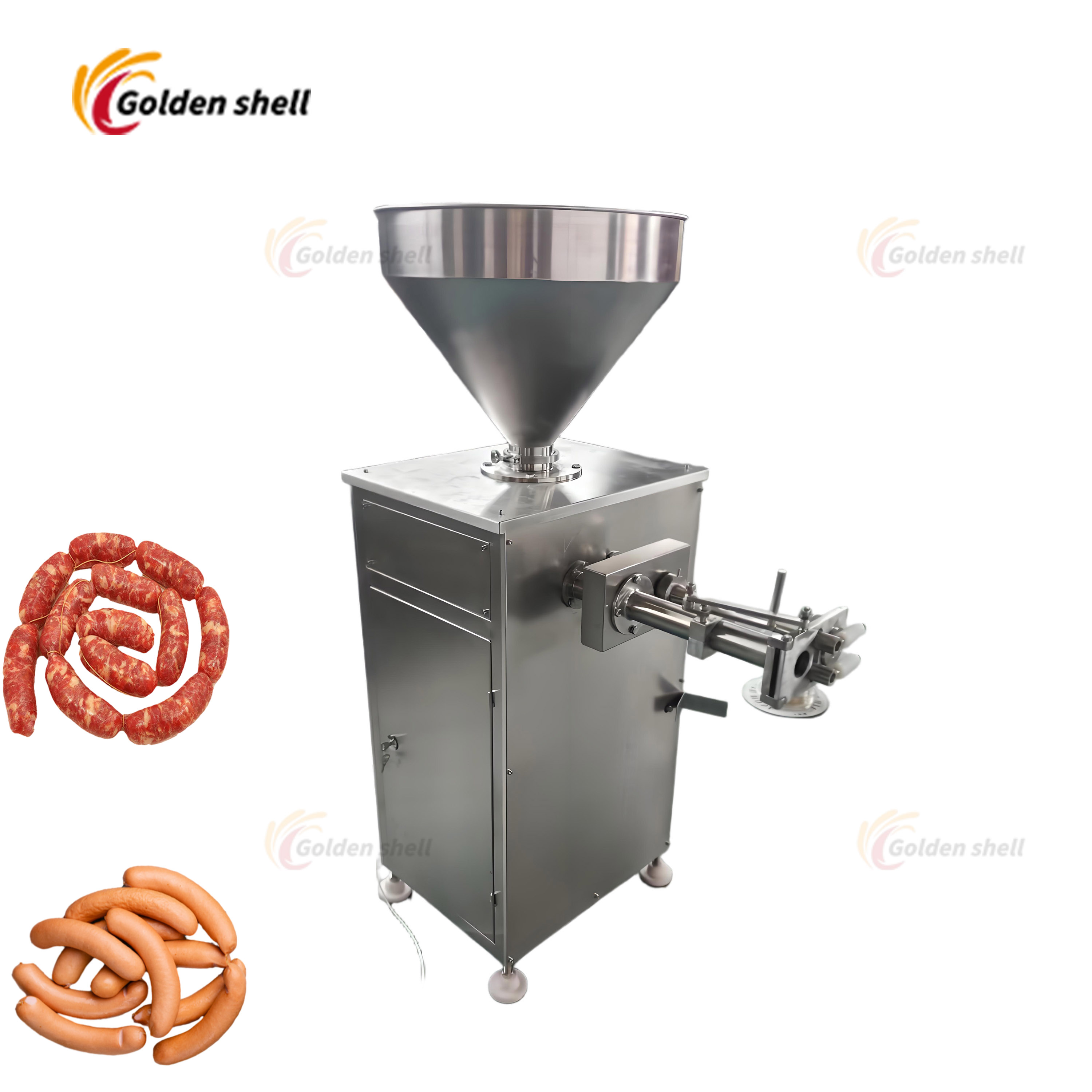 Hygienic Stainless Sausage Stuffer for Food Safety and Easy Cleaning Pneumatic Quantitative Sausage Filling Machine