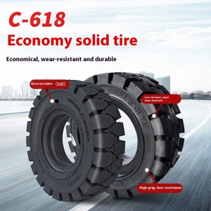 Nhà Máy Trực Tiếp New 28x9-15 Rắn Xe Nâng Lốp Xe Cao Su Phía Trước Bánh Xe Kỹ Thuật Lốp Xe Cho 3-3.5 Tấn - Product Image 1