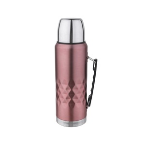 Drinking <strong>Water</strong> <strong>Bottles</strong> Vacuum Flask Jug Insulated Wide Mouth <strong>Bottle</strong> 304 <strong>Stainless</strong> <strong>Steel</strong> Thermos <strong>1</strong> <strong>Litre</strong> for Cold &amp; Hot Beverages - Product Image 2
