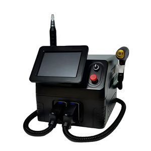 Máquina de Depilación Láser Diodo 2 en 1 de Picosegundos para Eliminación de Tatuajes y Maquillaje, Peeling de Carbono, 3 Ondas 755nm 808nm 1064nm - Product Image 1