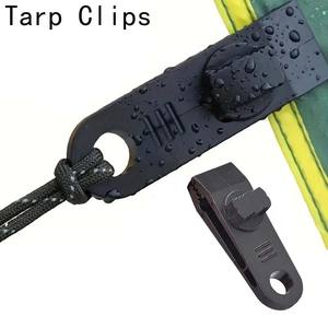 ที่หนีบผ้าใบกันน้ำแบบยึดสำหรับงานหนักพร้อมชุดสายบันจี้บันจี้จัมตัวยึดผ้าใบกันน้ำปลาฉลามผูกลงสำหรับคาราวานแคมป์ปิ้งหลังคา - Product Image 1