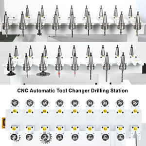 Máquina CNC para trabajar la madera, taladrar y fresar MX-814 con ATC multieje de doble eje X/Y para puertas y gabinetes - Product Image 4