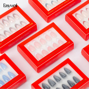 Easywell : Ongles Press-on de Noël en Gel Solide, Acrylique de Luxe de Haute Qualité, Vente Chaude en Gros (30 Pièces) - Product Image 1