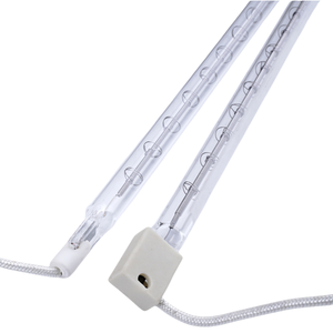 Usine bon <span class=keywords><strong>prix</strong></span> lampes de chauffage infrarouges de haute qualité 500mm 2000w Tube de chauffage <span class=keywords><strong>infrarouge</strong></span> à quartz pour l'impression d'écran - Product Image 4