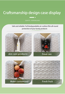 Vente directe d'usine Film à <span class=keywords><strong>bulles</strong></span> PBAT de haute qualité Film d'emballage gonflable écologique pour l'emballage et le déménagement - Product Image 6