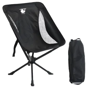 Nuovo Design Pop-Up portatile pieghevole 360 girevole sedia a sdraio pieghevole pieghevole in alluminio sedia luna campeggio