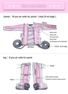 Machine professionnelle de drainage lymphatique et de massage corporel et oculaire électrique de bureau 2026 avec matériau ABS et prise US/EU - Product Image 5