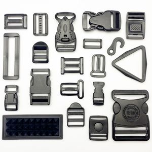 Hebillas de plástico para bolsos, correas ajustables duraderas con ganchos y almohadillas, kit de accesorios - Product Image 1