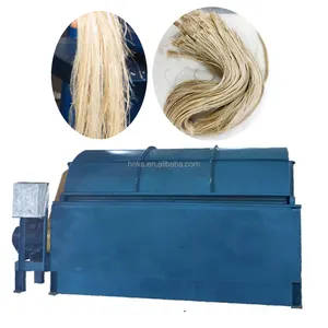 Semi automatic sisal fiber brushing machine / Banana stem fiber brushing machine / Pineapple leaf fiber combing machine