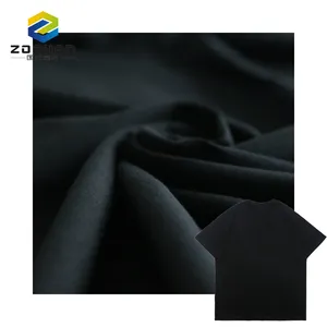 Hot Selling 170gsm 100% Cotton Single Jersey Knit Breathable GOTS Organic Fabric For Garment Man T-shirt Clothinging