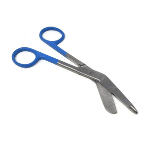Ciseaux vétérinaires en acier inoxydable à lame courbée pour pansements, instrument clinique de coupe et de retrait - Product Image 5