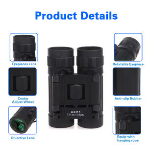 8*21 고출력 고화질 쌍안경 장거리 사냥 망원경 스포츠 여행 캠핑 사냥 줌 야외 망원경 - Product Image 2
