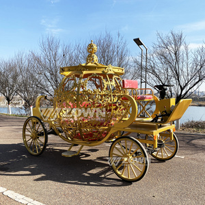 Nuevo diseño, carroza blanca de calabaza de alta calidad y asequible, perfecta para bodas. - Product Image 6