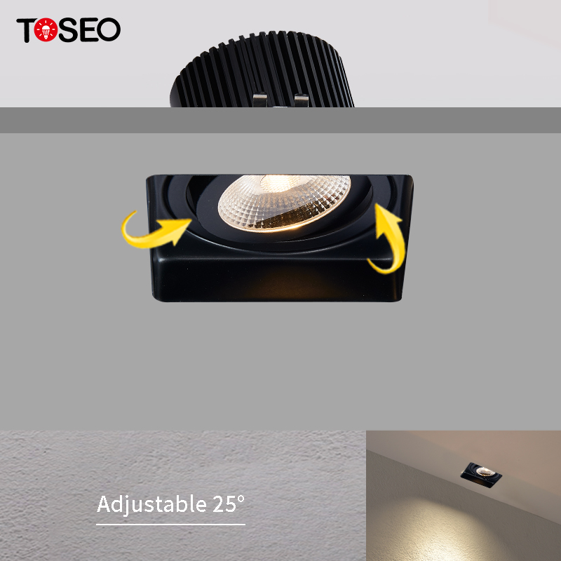 125Mm Recessed Trimless Anti Glare Downlights 6000k Spot Led Light
