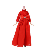 Robe de Princesse pour Poupée de 30 cm, Accessoires de Vêtements, Jouet en Peluche Doux, Éducatif, Fait Main, Unisexe pour Enfants, Vente en Gros d'Usine