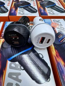 Cargador de Coche USB Doble Portátil de Alta Calidad, Carga Rápida PD 30W QC30W 60W, Cargador de Coche USB para Teléfono - Product Image 3
