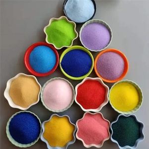 Peinture décorative de sablier multicolore moderne Peinture de sable de sol de mur extérieur à bas prix Minéraux non métalliques brûlés fins - Product Image 6