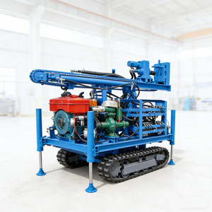 מקדחת בארות מים הידראולית מסוג דיזל זחלית 200 מטר 260 מטר לקידוחי בור - Product Image 3