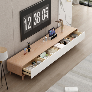 <span class=keywords><strong>Meuble</strong></span> <span class=keywords><strong>TV</strong></span> sur pied en bois massif de luxe, anti-poussière, moderne, avec rangement, console gain de place, meubles de salon, téléviseurs - Product Image 6