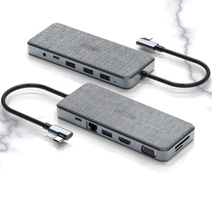 Ổ Đĩa Cứng Cổng Sata Ps5 Cho Pc, Ổ Cứng Máy Tính Xách Tay Hd Ổ Cứng Ssd 4K <span class=keywords><strong>Thunderbolt</strong></span> Usbc Hub 3 4 Trong 1 4In1 8In1 Type Usb C <span class=keywords><strong>Docking</strong></span> <span class=keywords><strong>Station</strong></span> - Product Image 1