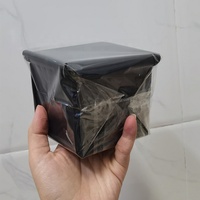 Neue Produktideen 2026 Haus und Küche Backform Schwarze Quadratische Wasserwürfel-Toastbox Brotbackform Kuchenform mit Deckel