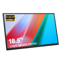 Baru USB tipe-c layar sentuh ultra-lebar 15.6 18.5 Laptop layar kedua ekstender Monitor PC portabel untuk PC
