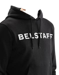 Pull à capuche décontracté de haute qualité pour hommes Logo personnalisé en coton peigné à manches longues tricoté en polaire imprimé brodé - Product Image 3