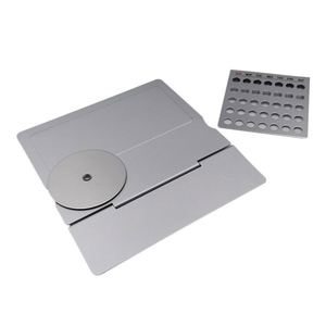 Customized Logo Aluminum Alloy Perpetual Desk <b>Calendar</b> Foldable Metal Table <b>Calendar</b> for Office Desktop Decoration Business Gift - Product Image 3