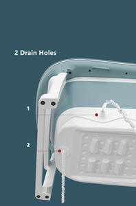 Baignoire pliante portable extérieure baignoire pliante en pvc baignoire pliante baignoire pour adultes - Product Image 6