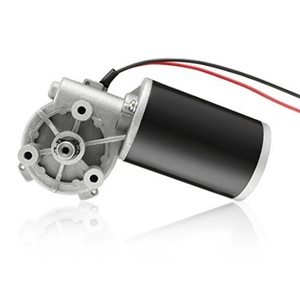 Automation Equipment DC <b>Worm</b> Motor D76 D63 D60 12V 24V 48V Low Noise DC <b>Worm</b> Reduction Motor High Torque - Product Image 3