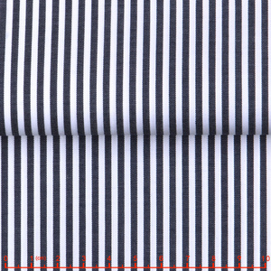 Tessuto di Lusso in Cotone 80S Trattato con Ammoniaca Liquida, Facile da Curare, Tinto in Filo, Tessuto a Righe Twill per Camicie, Uniformi Scolastiche e da Ufficio - Product Image 3