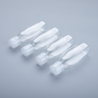 Bouteille en plastique transparente au design unique et durable, prix d'usine, bouteille en plastique créative