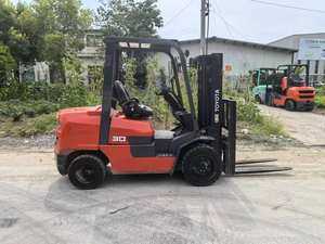 Montacargas Diésel Usado Toyota FD30 en Buen Estado, 3T, Alta Calidad, en Oferta, Barato, con Motor y Rodamientos - Product Image 4
