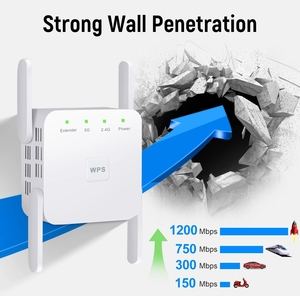 5G Wireless <span class=keywords><strong>WiFi</strong></span> Del Ripetitore <span class=keywords><strong>WiFi</strong></span> Amplificatore 2.4G 5Ghz Wi-Fi Booster 300Mbps 1200Mbps 5ghz A Lungo gamma di Segnale <span class=keywords><strong>WiFi</strong></span> <span class=keywords><strong>Extender</strong></span> - Product Image 3